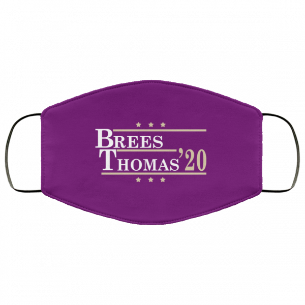 Brees Thomas 2020 President Face Mask Face Mask 11