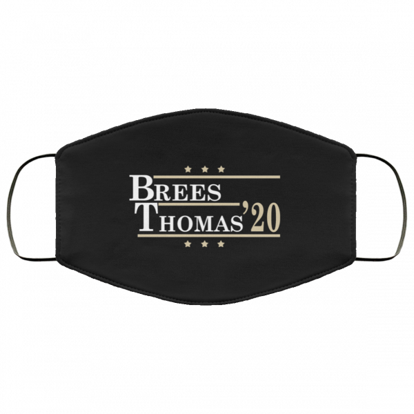 Brees Thomas 2020 President Face Mask Face Mask 22