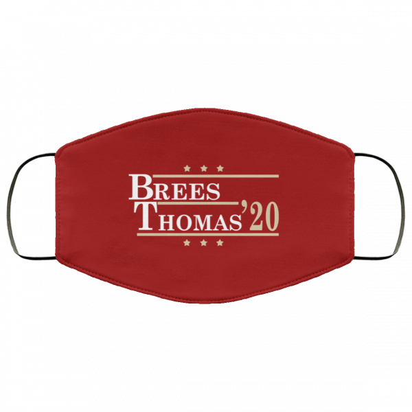 Brees Thomas 2020 President Face Mask Face Mask 24
