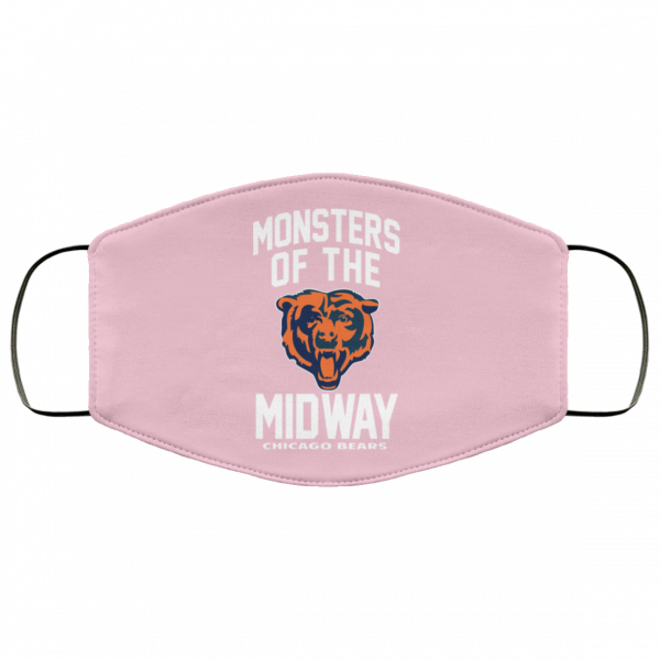 Monsters Of The Midway Chicago Bears Face Mask Face Mask 7