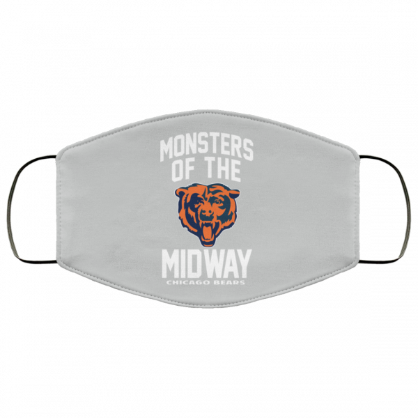 Monsters Of The Midway Chicago Bears Face Mask Face Mask 11
