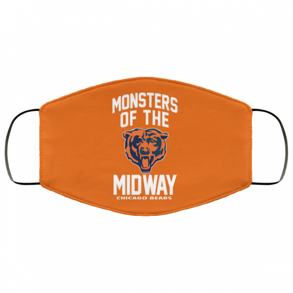 Monsters Of The Midway Chicago Bears Face Mask Face Mask 17