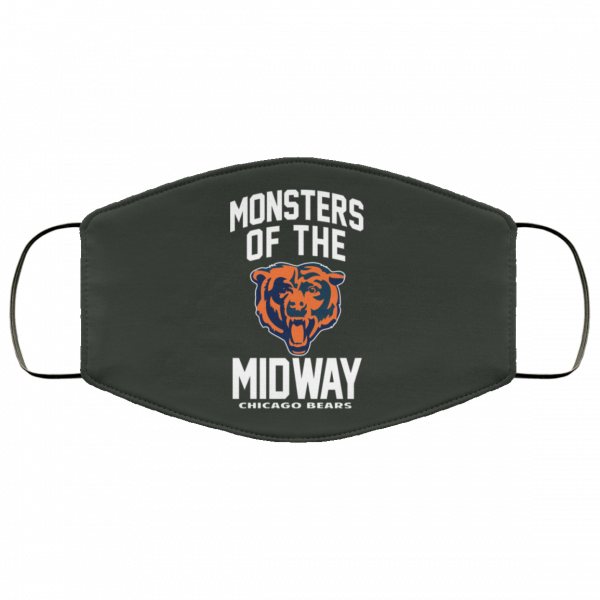 Monsters Of The Midway Chicago Bears Face Mask Face Mask 19