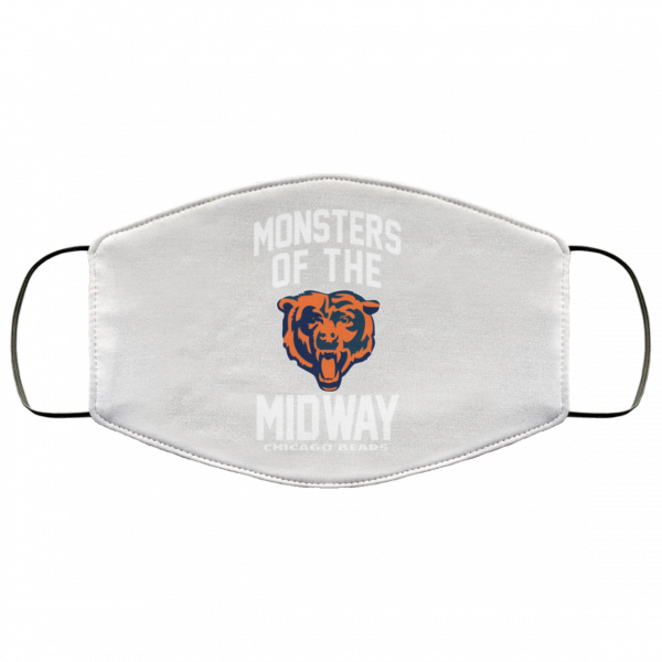 Monsters Of The Midway Chicago Bears Face Mask Face Mask 23