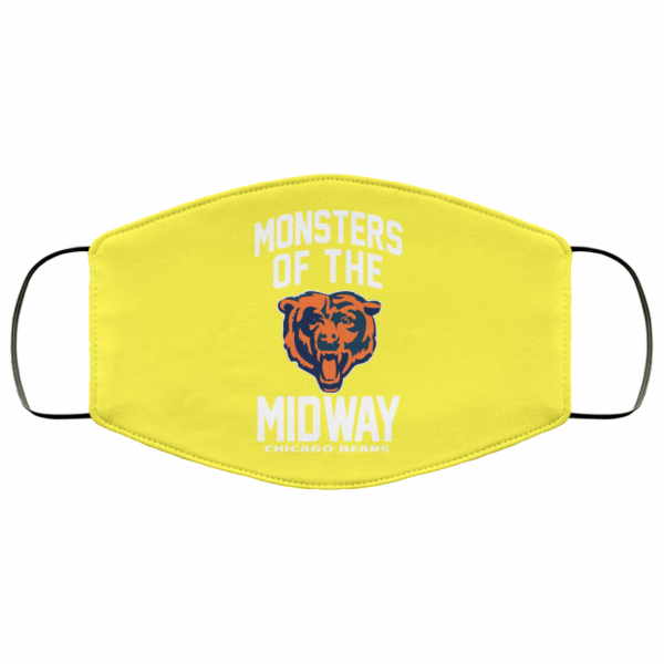Monsters Of The Midway Chicago Bears Face Mask Face Mask 26