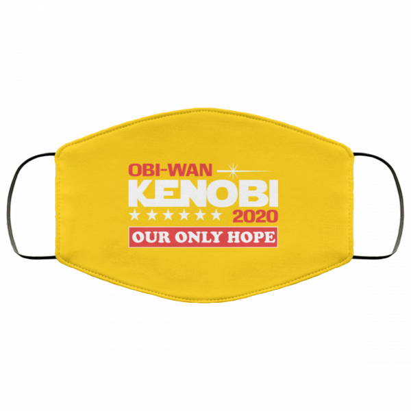 Obi-Wan Kenobi 2020 Our Only Hope Face Mask 3