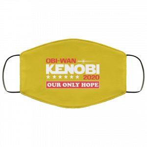 Obi-Wan Kenobi 2020 Our Only Hope Face Mask 32