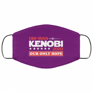 Obi-Wan Kenobi 2020 Our Only Hope Face Mask 35