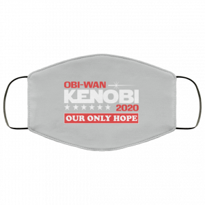 Obi-Wan Kenobi 2020 Our Only Hope Face Mask 38