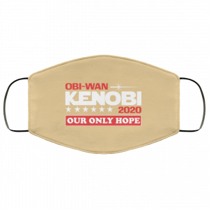 Obi-Wan Kenobi 2020 Our Only Hope Face Mask 39