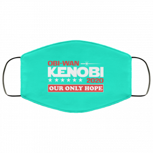 Obi-Wan Kenobi 2020 Our Only Hope Face Mask 40