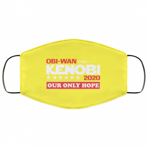 Obi-Wan Kenobi 2020 Our Only Hope Face Mask 43