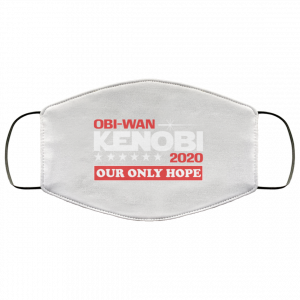 Obi-Wan Kenobi 2020 Our Only Hope Face Mask 44