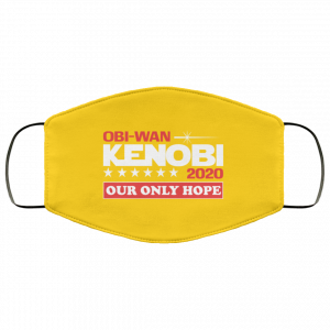 Obi-Wan Kenobi 2020 Our Only Hope Face Mask 45