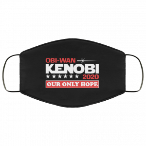 Obi-Wan Kenobi 2020 Our Only Hope Face Mask 46