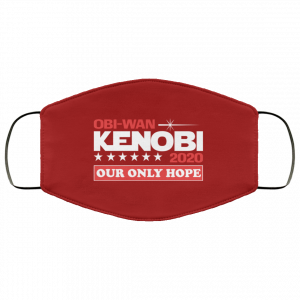 Obi-Wan Kenobi 2020 Our Only Hope Face Mask 48