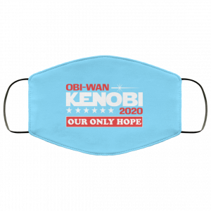Obi-Wan Kenobi 2020 Our Only Hope Face Mask 50