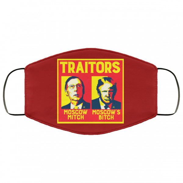 Traitors Ditch Moscow Mitch Face Mask Face Mask 6