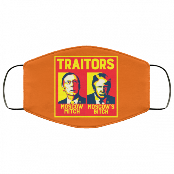 Traitors Ditch Moscow Mitch Face Mask Face Mask 7