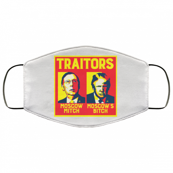 Traitors Ditch Moscow Mitch Face Mask Face Mask 2