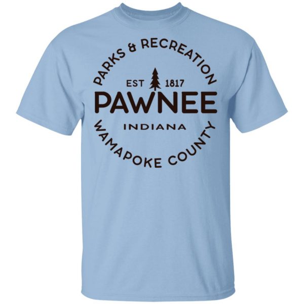Parks & Recreation Pawnee Indiana 1817 Wamapoke Country Shirt, Hoodie, Tank 3