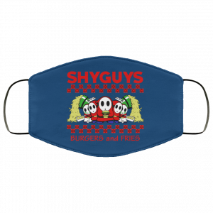 Shyguys Burgers And Fries Face Mask 45