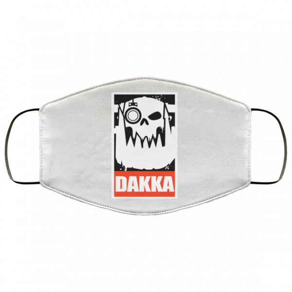 Orks Dakka Tabletop Wargaming and Miniatures Addict Face Mask 3