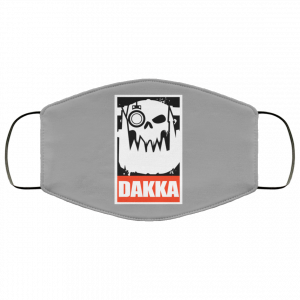 Orks Dakka Tabletop Wargaming and Miniatures Addict Face Mask 36