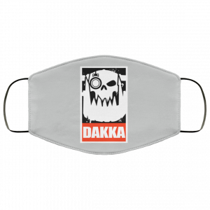 Orks Dakka Tabletop Wargaming and Miniatures Addict Face Mask 46