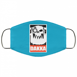 Orks Dakka Tabletop Wargaming and Miniatures Addict Face Mask 49