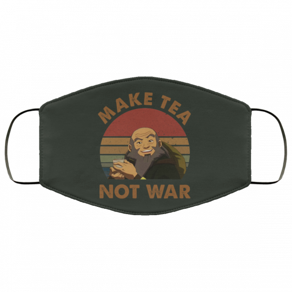 The Last Airbender Avatar Uncle Iroh Make Tea Not War Face Mask 3
