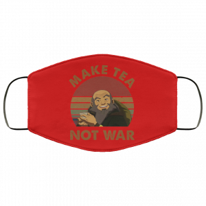 The Last Airbender Avatar Uncle Iroh Make Tea Not War Face Mask 37