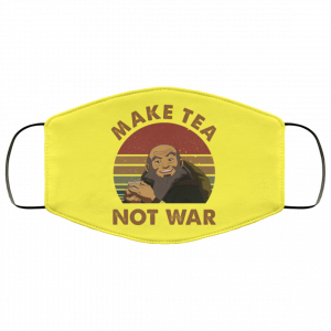 The Last Airbender Avatar Uncle Iroh Make Tea Not War Face Mask 44