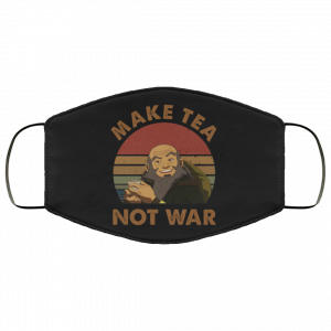 The Last Airbender Avatar Uncle Iroh Make Tea Not War Face Mask 45