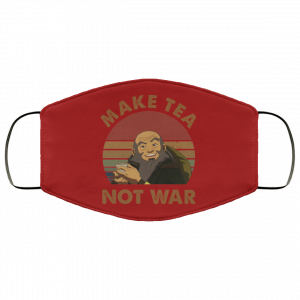 The Last Airbender Avatar Uncle Iroh Make Tea Not War Face Mask 47