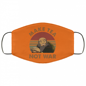 The Last Airbender Avatar Uncle Iroh Make Tea Not War Face Mask 48
