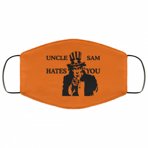 Uncle Sam Hates You Face Mask 32 Uncle Sam Hates You Face Mask 32
