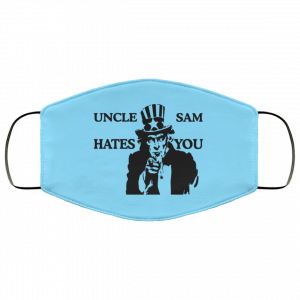 Uncle Sam Hates You Face Mask 33 Uncle Sam Hates You Face Mask 33