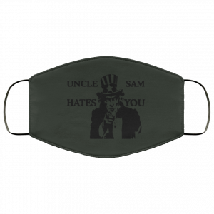 Uncle Sam Hates You Face Mask 34 Uncle Sam Hates You Face Mask 34