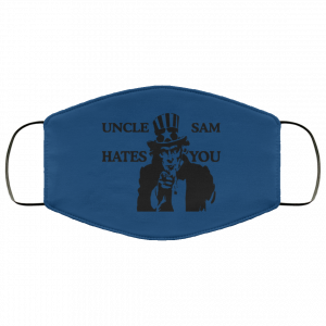 Uncle Sam Hates You Face Mask 43 Uncle Sam Hates You Face Mask 43