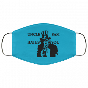 Uncle Sam Hates You Face Mask 47 Uncle Sam Hates You Face Mask 47