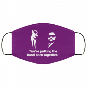We’re Putting The Band Back Together – Elwood Blues Face Mask 43
