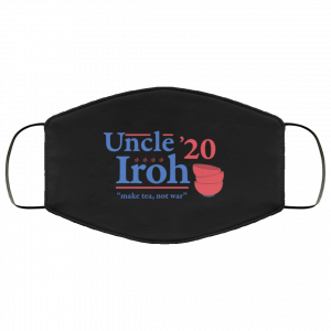 Uncle Iroh 2020 Make Tea Not War Face Mask 29