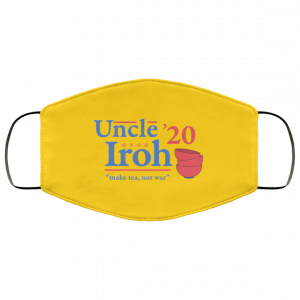 Uncle Iroh 2020 Make Tea Not War Face Mask 35