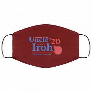 Uncle Iroh 2020 Make Tea Not War Face Mask 38