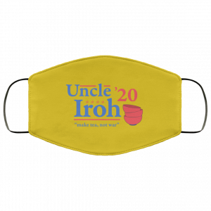 Uncle Iroh 2020 Make Tea Not War Face Mask 40