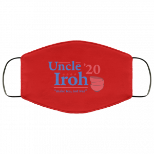 Uncle Iroh 2020 Make Tea Not War Face Mask 44