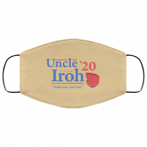 Uncle Iroh 2020 Make Tea Not War Face Mask 47