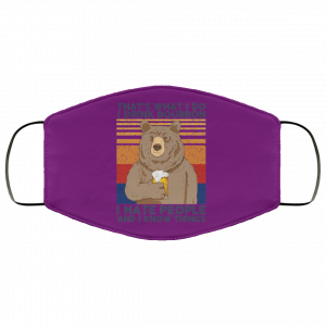 That's What I Do I Drink Bounbon I Hate People And I Know Things Face Mask 32