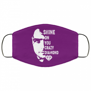 Shine On You Crazy Diamond – Syd Barrett Face Mask 31